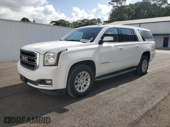 2018 GMC Yukon XL SLT z VIN 1GKS2GKC1JR249282, wystawiony jako Copart lot #59885685 z przebiegiem 154 169 mil mil oraz Czysty tytuł • Clean title. Historia ofert i sprzedaży dostępna na DreamBid. Obrazek 1.