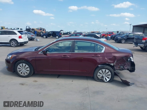 2010 Honda Accord LX with VIN 1HGCP2F31AA093033, listed as a IAAI auction lot 42512929 with 214,534 mi miles and . Bid and sale history available at DreamBid. Image 14.