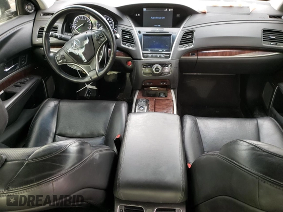 2016 Acura RLX Hybrid Advance with VIN JH4KC2F90GC000329, listed as a Copart auction lot 44647055 with 80,742 mi miles and Salvage Title. Bid and sale history available at carsss.com. Image 8.