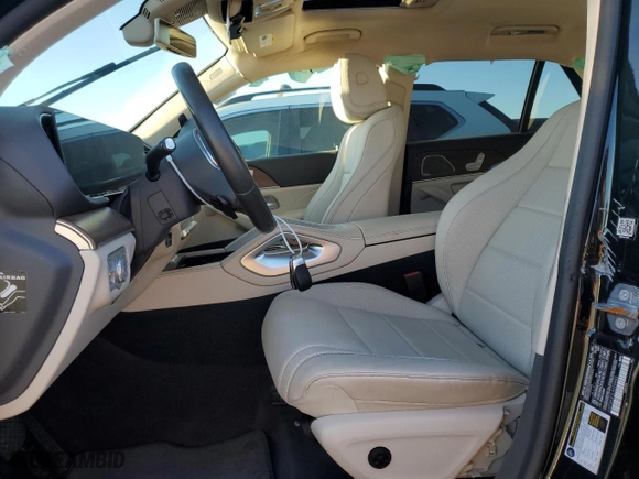 2020 Mercedes-Benz GLE with VIN 4JGFB4JE3LA220443, listed as a Copart auction lot 43706805 with 0 mi miles and Salvage Title. Bid and sale history available at carsss.com. Image 7.
