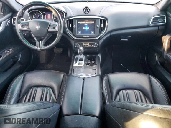 2016 Maserati Ghibli S Q4 z VIN ZAM57RTA4G1182621, wystawiony jako Copart lot #44172885 z przebiegiem 71 838 mil mil oraz Tytuł czysty. Historia ofert i sprzedaży dostępna na DreamBid. Obrazek 8.