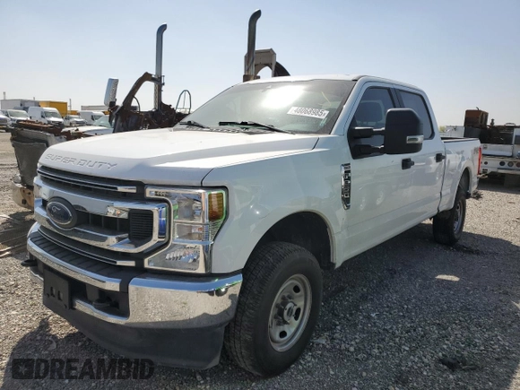 2022 Ford F-250 XL z VIN 1FT7W2B6XNEG40026, wystawiony jako Copart lot #48068985 z przebiegiem 106 797 mil mil oraz Szkoda całkowita • Salvage title. Historia ofert i sprzedaży dostępna na DreamBid. Obrazek 1.