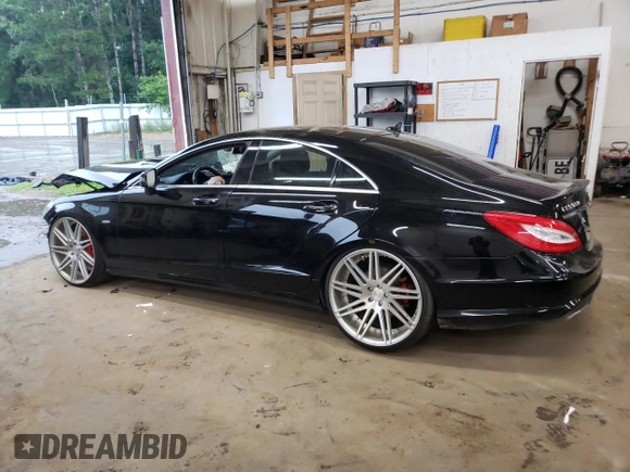 2012 Mercedes-Benz CLS-Class CLS 550 with VIN WDDLJ9BB5CA029849, listed as a Copart auction lot 65968884 with 103,615 mi miles and Salvage Title. Bid and sale history available at carsss.com. Image 2.