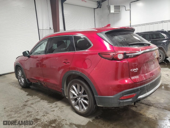 2021 Mazda CX-9 Grand Touring with VIN JM3TCBDY5M0532714, listed as a Copart auction lot 45646345 with 35,225 mi miles and Salvage Title. Bid and sale history available at carsss.com. Image 2.