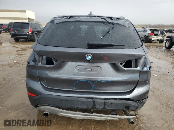 2019 BMW X1 xDrive28i with VIN WBXHT3C58K5L97890, listed as a Copart auction lot 47076465 with 73,400 mi miles and Salvage title. Bid and sale history available at DreamBid. Image 6.