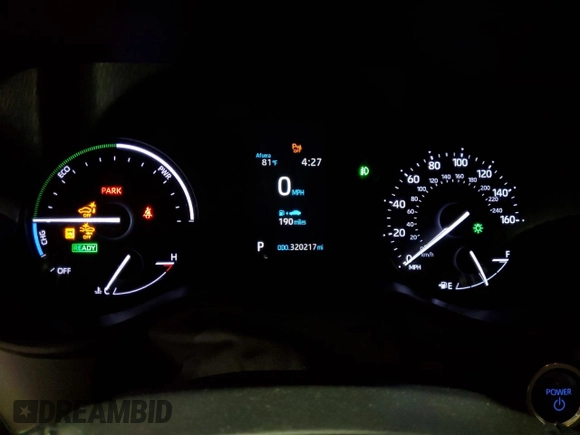 2021 Toyota Sienna XSE with VIN 5TDDRKEC5MS029633, listed as a Copart auction lot 54865605 with 320,217 mi miles and Salvage title. Bid and sale history available at DreamBid. Image 9.