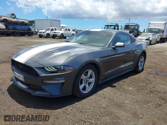 2018 Ford Mustang EcoBoost with VIN 1FA6P8TH0J5123717, listed as a IAAI auction lot 42542683 with 101,729 mi miles and . Bid and sale history available at DreamBid. Image 6.