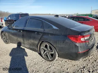2022 Honda Accord Sedan Sport SE with VIN 1HGCV1F49NA000080, listed as a Copart auction lot 46639555 with 0 mi miles and Salvage Title. Bid and sale history available at carsss.com. Image 2.