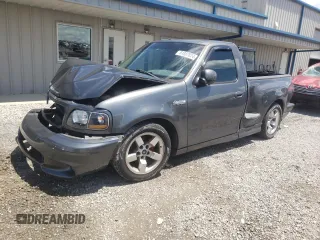 2003 Ford F-150 Lightning with VIN 2FTRF073X3CA56501, listed as a Copart auction lot 61887024 with 0 mi miles and Salvage Title. Bid and sale history available at carsss.com. Image 1.