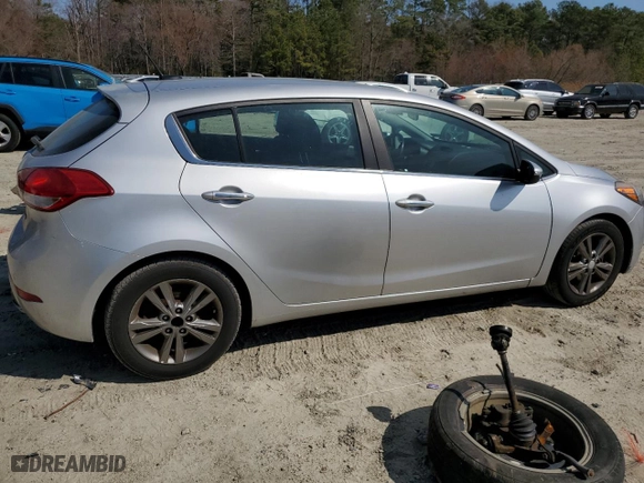 2016 Kia Forte 5-Door EX with VIN KNAFX5A85G5528540, listed as a Copart auction lot 48550245 with 172,881 mi miles and Salvage Title. Bid and sale history available at carsss.com. Image 3.