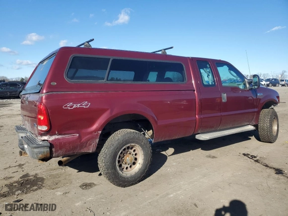 2005 Ford Super Duty F-250 XL with VIN 1FTSX21565ED21299, listed as a Copart auction lot 86697724 with 133,208 mi miles and Salvage Title. Bid and sale history available at carsss.com. Image 3.