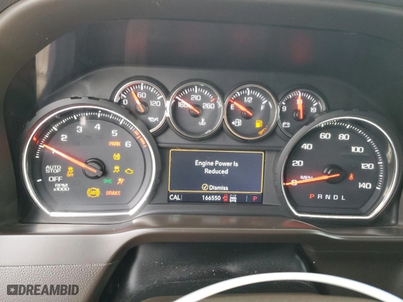 2019 Chevrolet Silverado 1500 LT with VIN 3GCPYDEK9KG115624, listed as a Copart auction lot 47089665 with 166,550 mi miles and Clean Title. Bid and sale history available at carsss.com. Image 9.