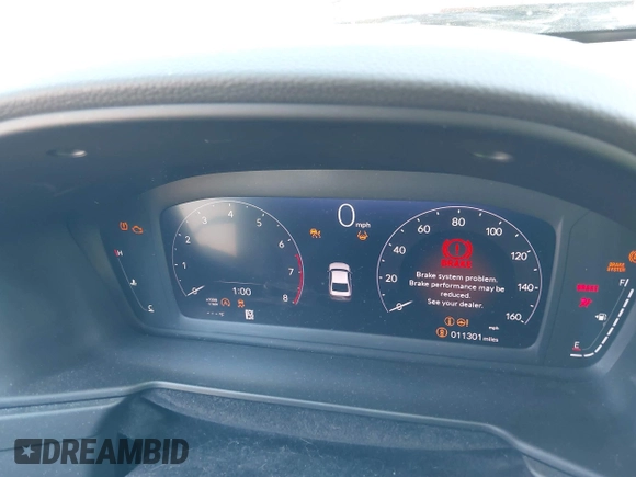2024 Honda Accord EX with VIN 1HGCY1F34RA013453, listed as a IAAI auction lot 42279634 with 11,301 mi miles and . Bid and sale history available at DreamBid. Image 7.