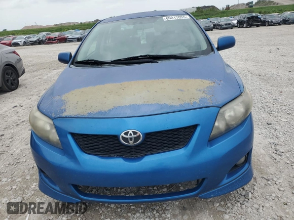 2010 Toyota Corolla with VIN 2T1BU4EE7AC271427, listed as a Copart auction lot 60017055 with 268,453 mi miles and Clean title. Bid and sale history available at DreamBid. Image 5.