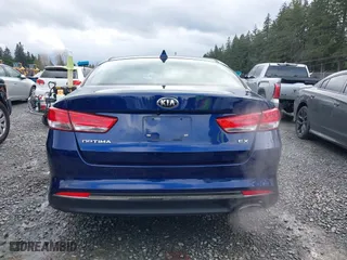 2017 Kia Optima EX with VIN 5XXGU4L39HG162638, listed as a IAAI auction lot 41904299 with 105,864 mi miles. Bid and sale history available at carsss.com. Image 16.