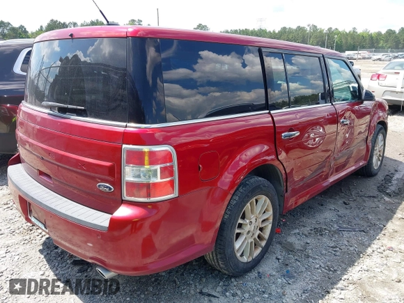 2016 Ford Flex SEL z VIN 2FMGK5C87GBA19902, wystawiony jako IAAI lot #42270902 z przebiegiem 111 862 mil mil oraz . Historia ofert i sprzedaży dostępna na DreamBid. Obrazek 4.