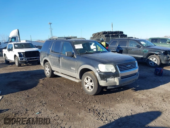2006 Ford Explorer XLT with VIN 1FMEU73896ZA09638, listed as a IAAI auction lot 41452293 with 174,980 mi miles and . Bid and sale history available at DreamBid. Image 1.