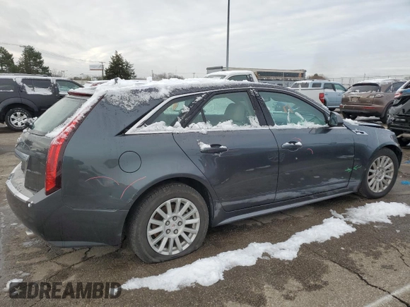 2012 Cadillac CTS with VIN 1G6DG8E50C0146146, listed as a Copart auction lot 81667494 with 156,442 mi miles and Salvage Title. Bid and sale history available at DreamBid. Image 3.