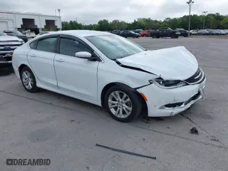 2016 Chrysler 200 Limited with VIN 1C3CCCAB7GN169276, listed as a IAAI auction lot 41919191 with 62,807 mi miles. Bid and sale history available at carsss.com. Image 1.