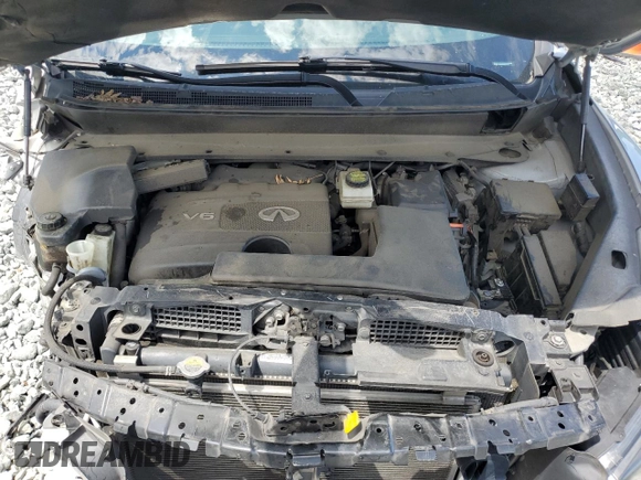 2019 Infiniti QX60 Pure with VIN 5N1DL0MM3KC521717, listed as a Copart auction lot 55483915 with 118,757 mi miles and Salvage title. Bid and sale history available at DreamBid. Image 12.