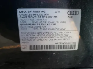 2018 Audi Q5 Premium Plus with VIN WA1BNAFY2J2011949, listed as a Copart auction lot 68659022 with 56,133 mi miles. Bid and sale history available at carsss.com. Image 14.