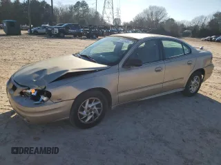2005 Pontiac Grand Am SE with VIN 1G2NE52E35M184951, listed as a Copart auction lot 43535405 with 215,584 mi miles and Salvage Title. Bid and sale history available at carsss.com. Image 1.