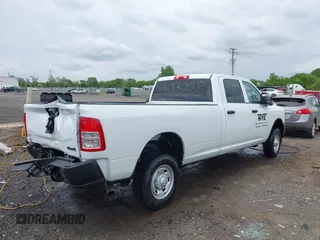 2024 Ram 2500 Tradesman with VIN 3C6UR5HJXRG161540, listed as a IAAI auction lot 42193008 with 17,558 mi miles and . Bid and sale history available at DreamBid. Image 4.
