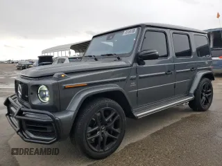 2022 Mercedes-Benz G with VIN W1NYC7HJXNX443554, listed as a Copart auction lot 49165765 with 20,654 mi miles and Salvage Title. Bid and sale history available at carsss.com. Image 1.