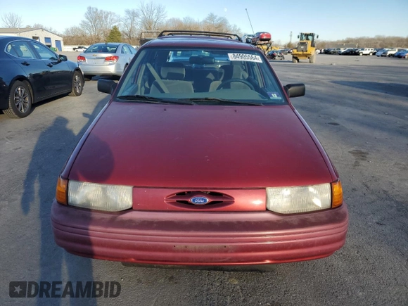 1996 Ford Escort z VIN 1FASP15J7TW112703, wystawiony jako Copart lot #84905564 z przebiegiem 119 575 mil mil oraz Szkoda całkowita • Salvage title. Historia ofert i sprzedaży dostępna na DreamBid. Obrazek 5.