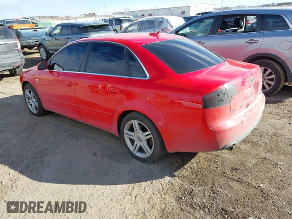 2006 Audi A4 2.0T with VIN WAUDF78E96A025181, listed as a IAAI auction lot 41666344 with 117,720 mi miles and . Bid and sale history available at DreamBid. Image 3.