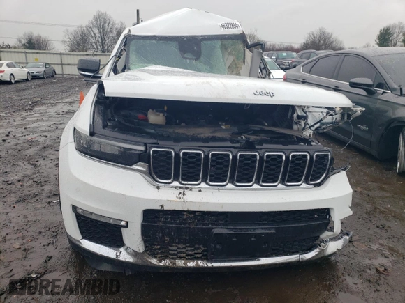 2021 Jeep Grand Cherokee Limited with VIN 1C4RJKBG7M8147854, listed as a Copart auction lot 46322894 with Not provided miles and Salvage title. Bid and sale history available at DreamBid. Image 5.