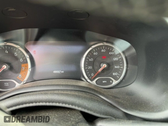 2021 Jeep Renegade 80th Anniversary with VIN ZACNJDBB8MPN22610, listed as a Copart auction lot 71787754 with 49,057 mi miles and Salvage title. Bid and sale history available at DreamBid. Image 9.