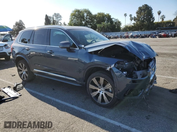 2023 Volvo XC90 Ultimate Bright Theme with VIN YV4H60CA3P1920132, listed as a Copart auction lot 47282963 with 4,848 mi miles and . Bid and sale history available at DreamBid. Image 4.