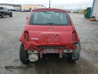 2013 FIAT 500 Sport with VIN 3C3CFFBR5DT599680, listed as a Copart auction lot 50015055 with 62,510 mi miles and Salvage Title. Bid and sale history available at carsss.com. Image 6.