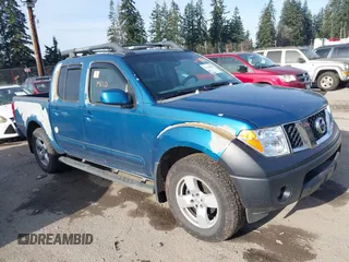 2005 Nissan Frontier LE with VIN 1N6AD07W75C401275, listed as a IAAI auction lot 41368866 with 171,408 mi miles and . Bid and sale history available at DreamBid. Image 1.