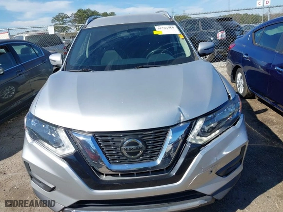 2018 Nissan Rogue SV with VIN KNMAT2MT7JP580092, listed as a IAAI auction lot 41704960 with 120,562 mi miles. Bid and sale history available at carsss.com. Image 12.