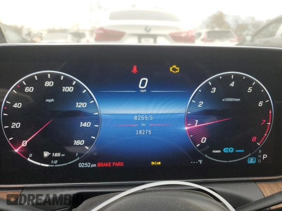2022 Mercedes-Benz C 300 with VIN W1KAF4HB0NR048123, listed as a Copart auction lot 80442144 with 18,275 mi miles and Salvage Title. Bid and sale history available at DreamBid. Image 9.