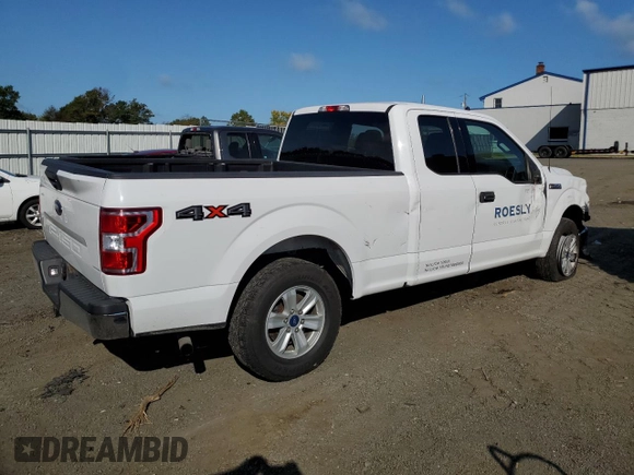 2019 Ford F-150 XL with VIN 1FTEX1EB8KKC53169, listed as a Copart auction lot 71205944 with 146,281 mi miles and Salvage Title. Bid and sale history available at carsss.com. Image 3.