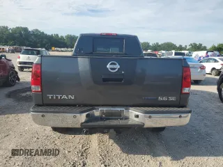 2008 Nissan Titan with VIN 1N6BA07FX8N334757, listed as a Copart auction lot 64166315 with Not provided miles and Clean title. Bid and sale history available at DreamBid. Image 6.