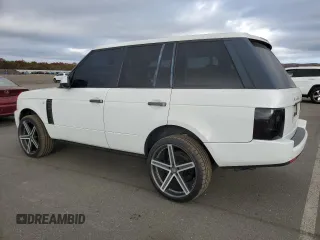 2011 Land Rover Range Rover HSE with VIN SALME1D42BA356848, listed as a Copart auction lot 59498275 with 110,260 mi miles and Non repairable. Bid and sale history available at DreamBid. Image 2.