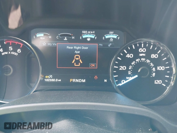 2019 Ford F-150 XL with VIN 1FTFW1E13KFC63843, listed as a IAAI auction lot 41682862 with 102,390 mi miles. Bid and sale history available at carsss.com. Image 7.