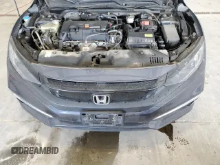 2020 Honda Civic Sedan LX with VIN 2HGFC2F63LH601428, listed as a Copart auction lot 52179865 with 43,782 mi miles and Salvage Title. Bid and sale history available at carsss.com. Image 11.
