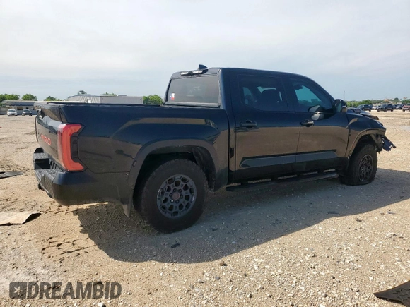 2024 Toyota Tundra TRD Pro Hybrid with VIN 5TFPC5DB3RX081207, listed as a Copart auction lot 58406695 with 10,963 mi miles and Salvage title. Bid and sale history available at DreamBid. Image 3.