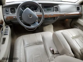 2011 Mercury Grand Marquis LS with VIN 2MEBM7FV5BX606938, listed as a Copart auction lot 68364374 with 75,898 mi miles and Salvage Title. Bid and sale history available at carsss.com. Image 8.