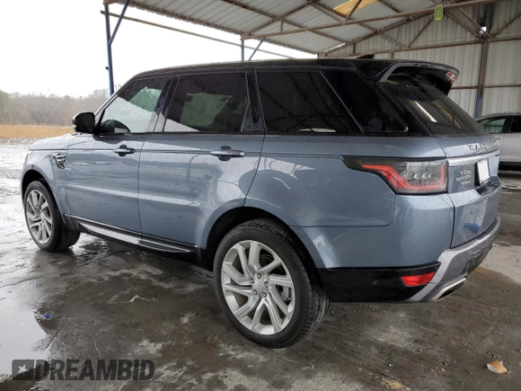 2018 Land Rover Range Rover Sport HSE with VIN SALWR2RK0JA192282, listed as a Copart auction lot 45161685 with 92,654 mi miles and Clean title. Bid and sale history available at DreamBid. Image 2.