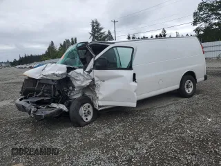 2014 GMC Savana Cargo z VIN 1GTW7GCA7E1105123, wystawiony jako Copart lot #57258225 z przebiegiem Nie podano mil oraz Szkody całkowita. Historia ofert i sprzedaży dostępna na DreamBid. Obrazek 1.