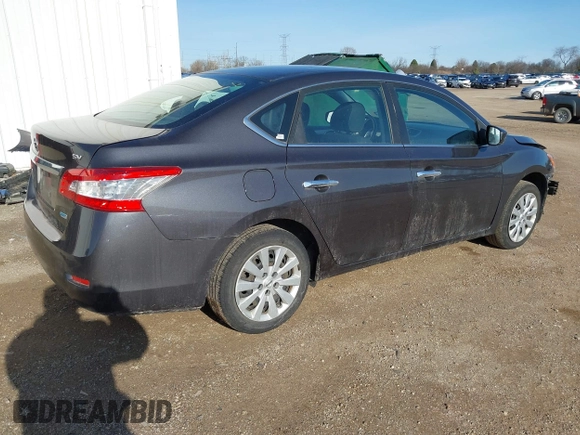 2014 Nissan Sentra SV with VIN 1N4AB7AP5EN852329, listed as a IAAI auction lot 41894519 with 181,414 mi miles and . Bid and sale history available at DreamBid. Image 4.