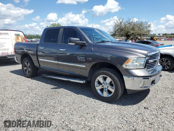 2015 Ram 1500 Big Horn with VIN 1C6RR7LT6FS642612, listed as a Copart auction lot 61060605 with 173,212 mi miles and Salvage title. Bid and sale history available at DreamBid. Image 4.