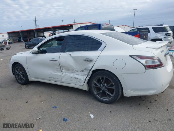 2012 Nissan Maxima 3.5 S with VIN 1N4AA5AP7CC807148, listed as a IAAI auction lot 41359873 with 139,682 mi miles. Bid and sale history available at carsss.com. Image 14.