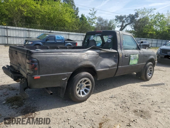 1999 Ford Ranger XL with VIN 1FTYR10C2XTB02854, listed as a Copart auction lot 54534185 with 172,616 mi miles and Salvage Title. Bid and sale history available at DreamBid. Image 3.